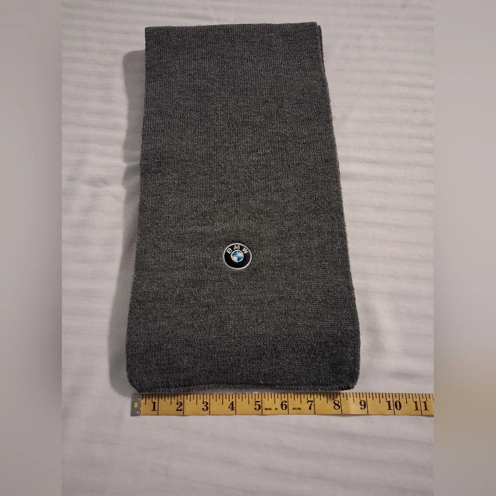 Gray Scarf with Logo